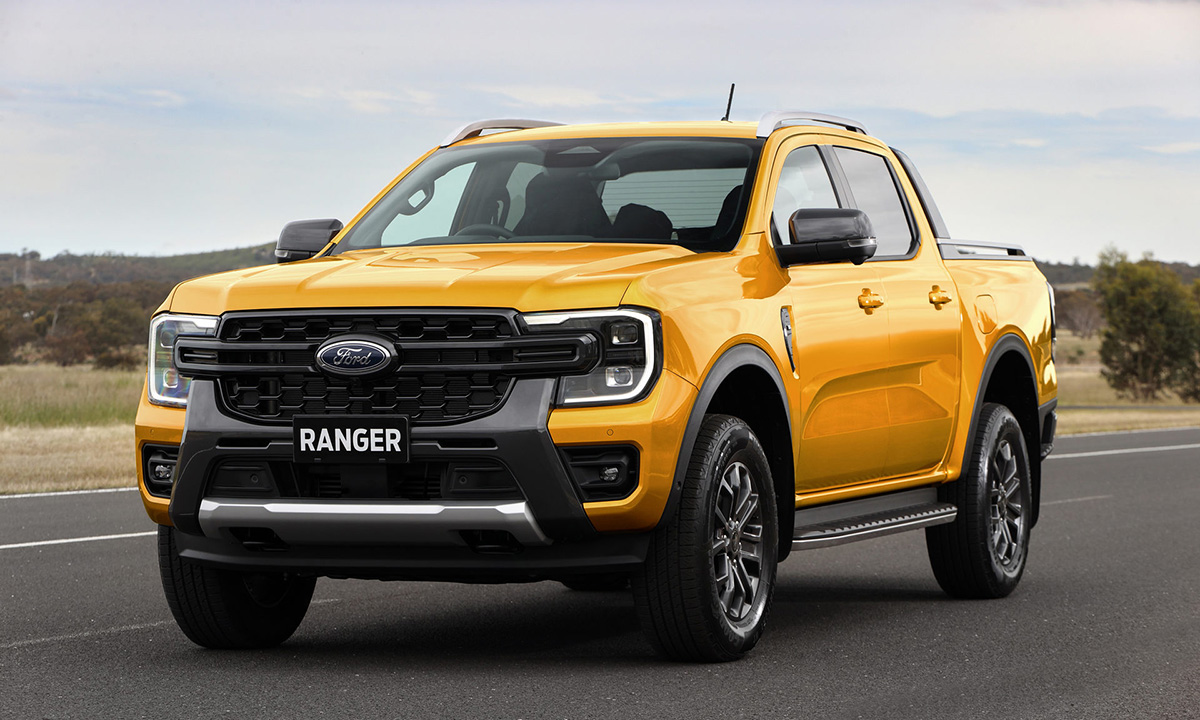 Xe bán tải Ford Ranger chở được bao nhiêu kg